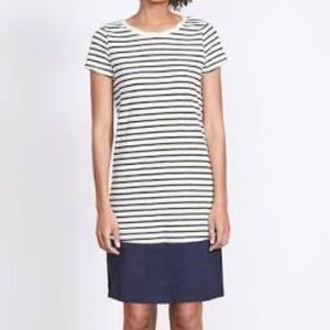 Boden Coralie striped T-shirt dress- size 8 Long